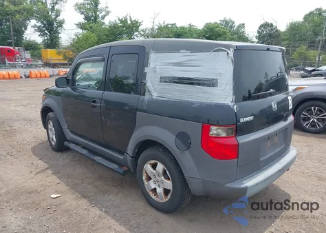 2004 Honda Element Ex из США, поврежденный, VIN 5J6YH28574L021188
